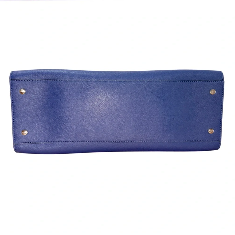 kate spade Blue Saffiano Leather Tote